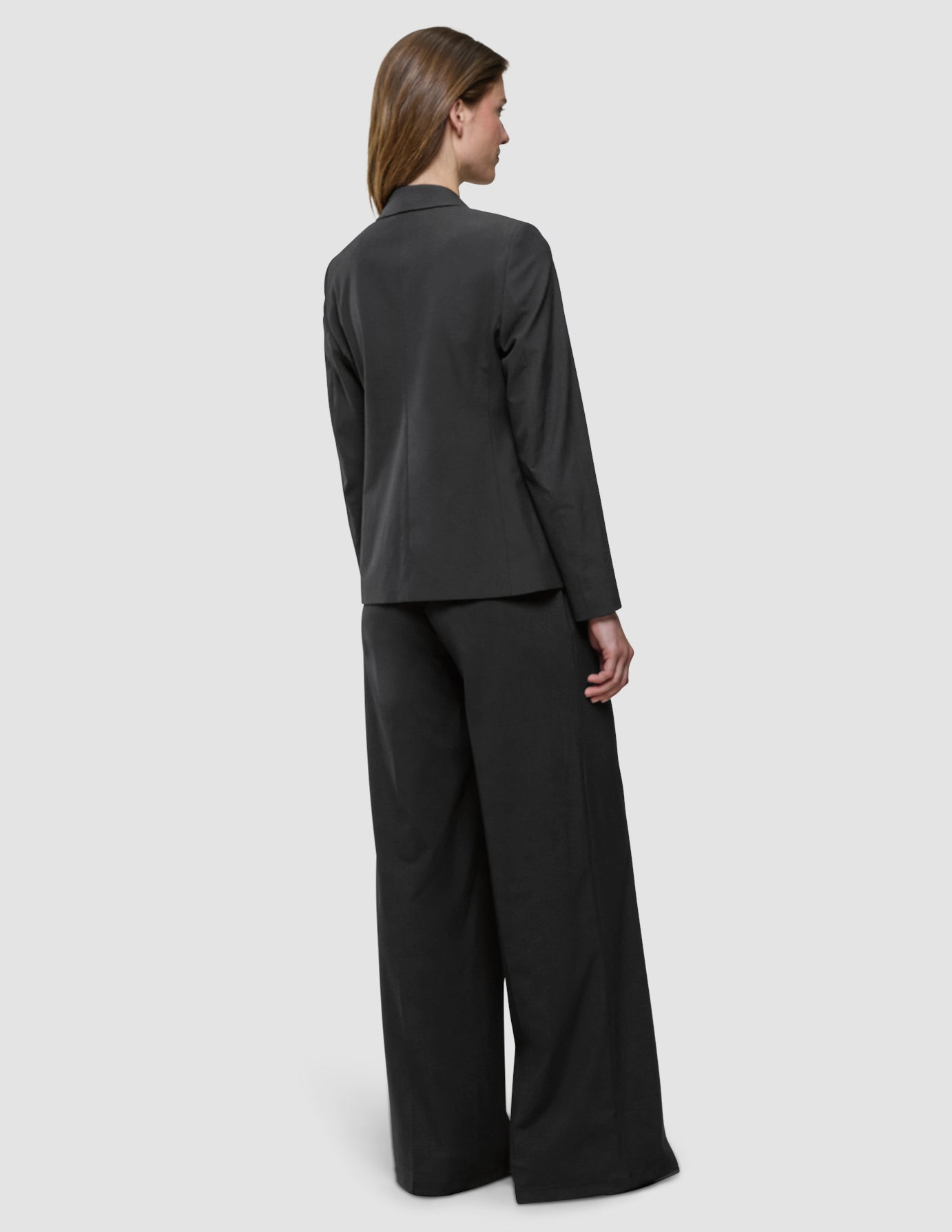 Women Ease Fitted Blazer Black